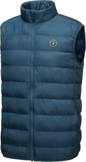 Little Donkey Andy Men's Lightweight Warm Puffer Vest Thermal Golf Sleeveless Jacket for Outdoor Hiking Travel Casual