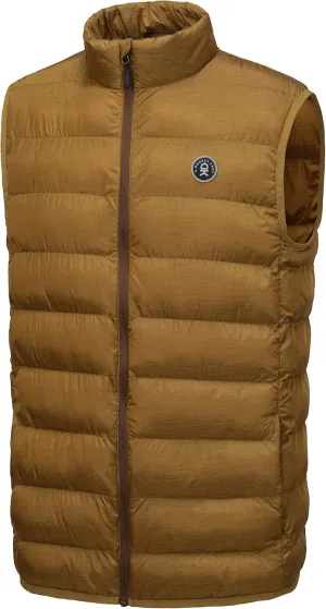 Little Donkey Andy Men's Lightweight Warm Puffer Vest Thermal Golf Sleeveless Jacket for Outdoor Hiking Travel Casual