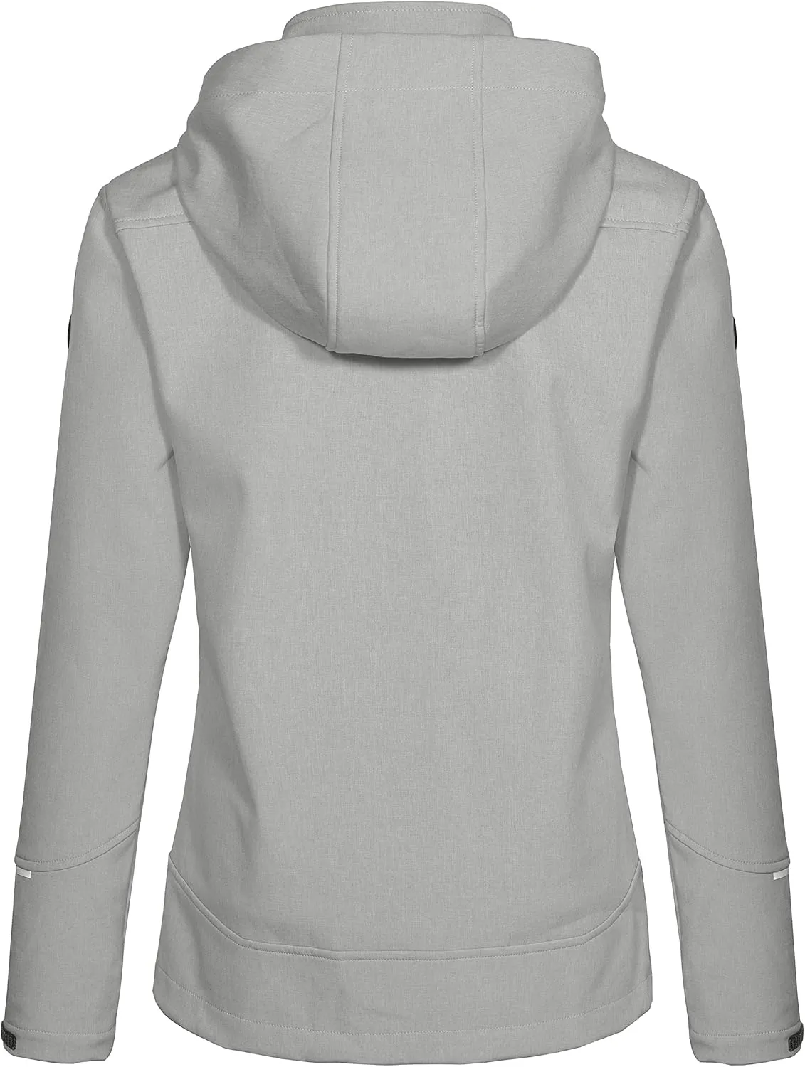 Little Donkey Andy Women's Softshell Jacket Ski Jacket with Removable Hood, Fleece Lined