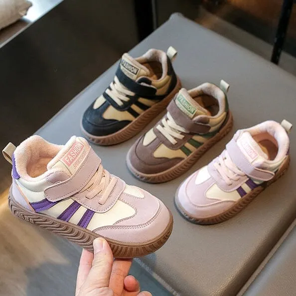 Little Warrior Fleece-Lined Sneakers
