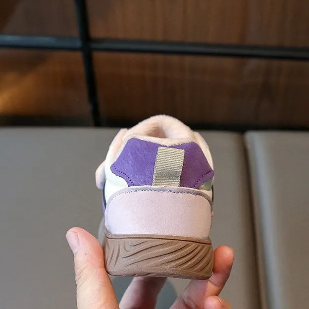 Little Warrior Fleece-Lined Sneakers
