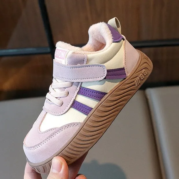 Little Warrior Fleece-Lined Sneakers