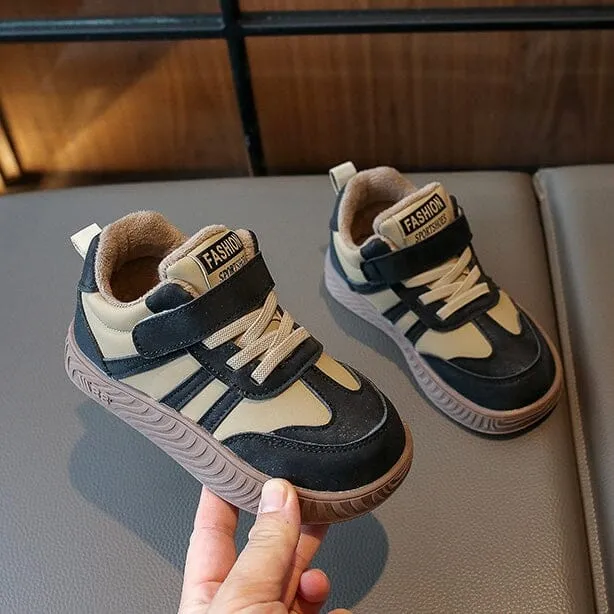 Little Warrior Fleece-Lined Sneakers