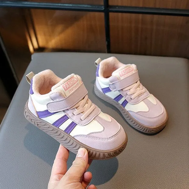 Little Warrior Fleece-Lined Sneakers