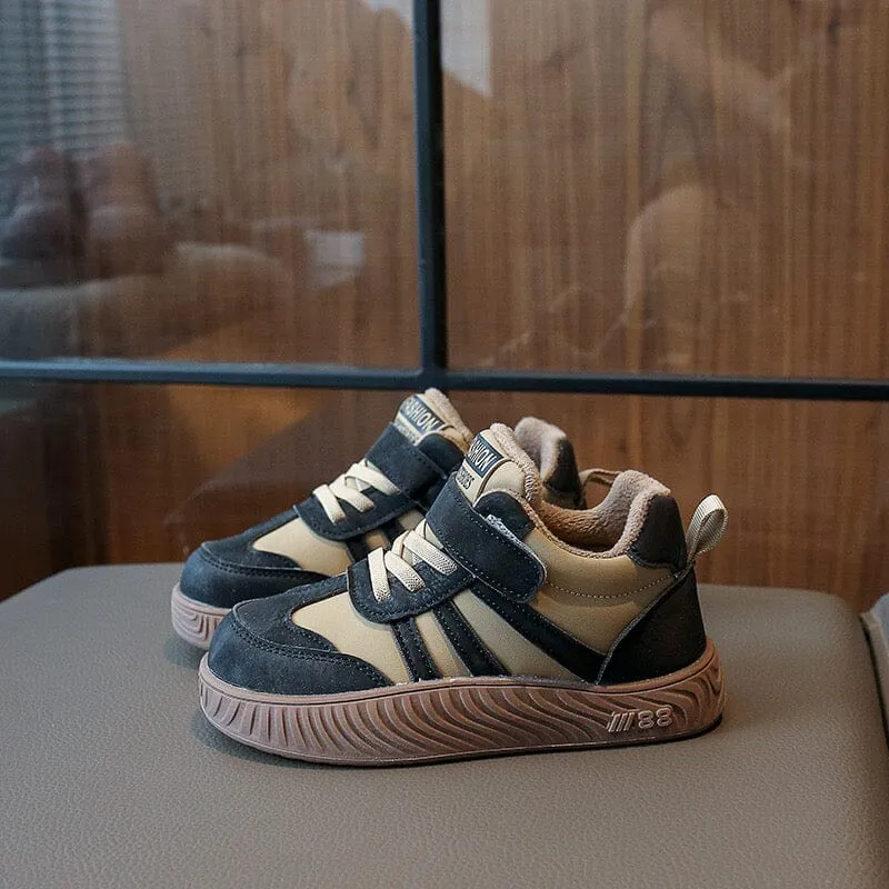 Little Warrior Fleece-Lined Sneakers
