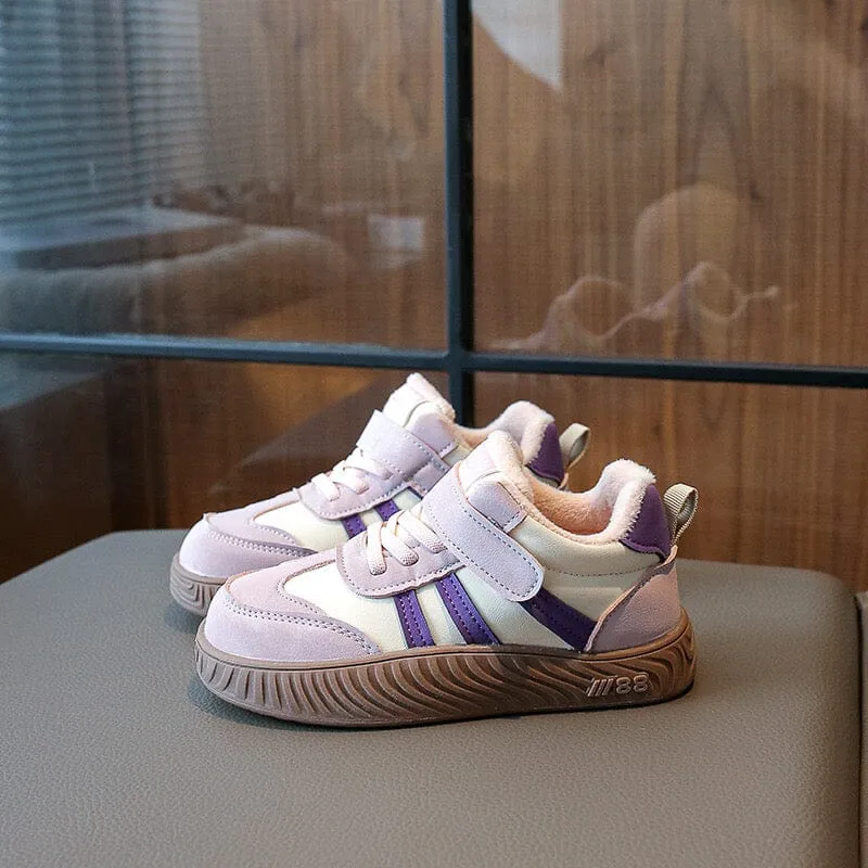 Little Warrior Fleece-Lined Sneakers