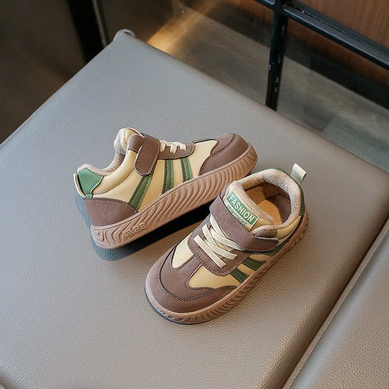 Little Warrior Fleece-Lined Sneakers