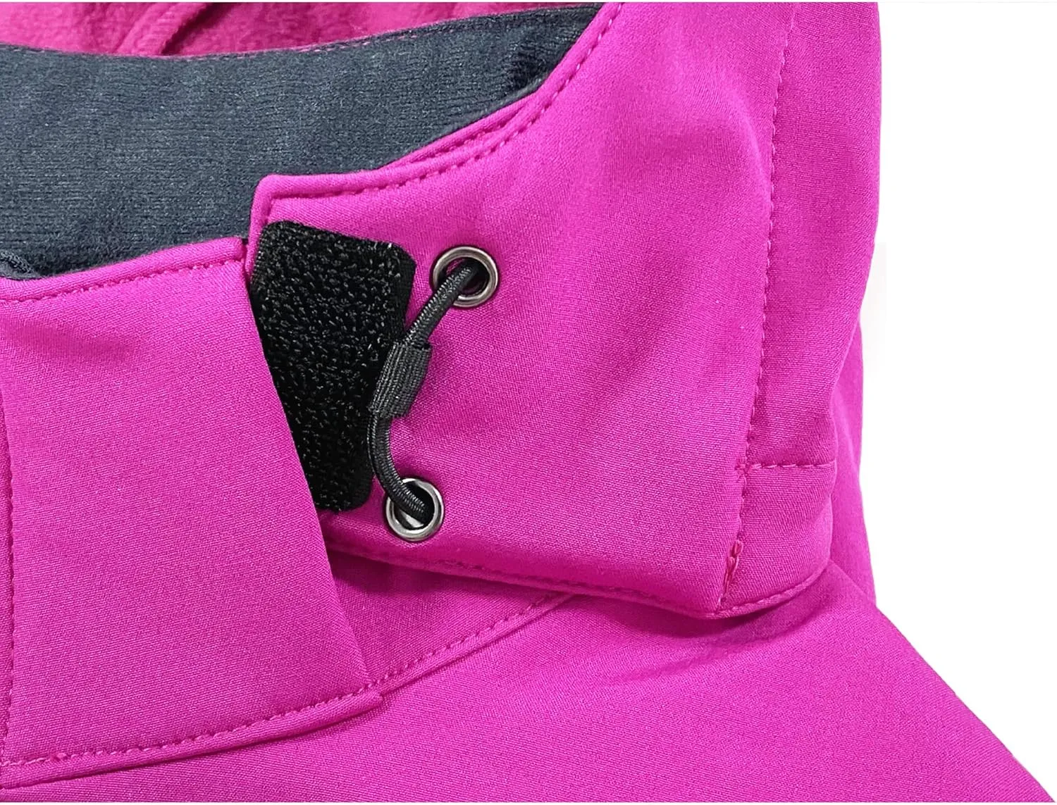 M2C Boys Girls Hooded Windbreaker Fleece Lined Softshell Jacket