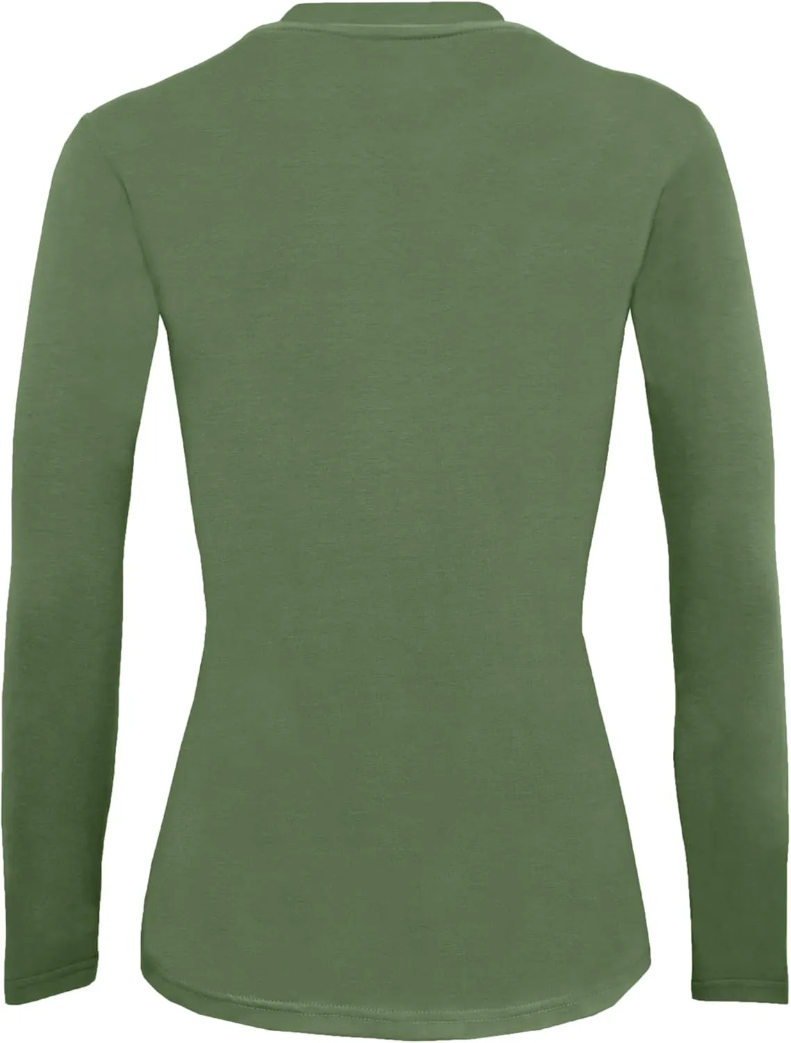 M&M SCRUBS Women's Under Scrub Tee Crew Neck Long Sleeve T-Shirt 5 - Pack