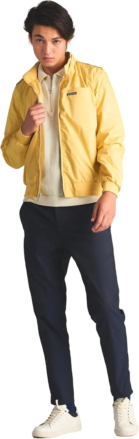 Members Only Original Iconic Racer Jacket for Men | Slim Fit |