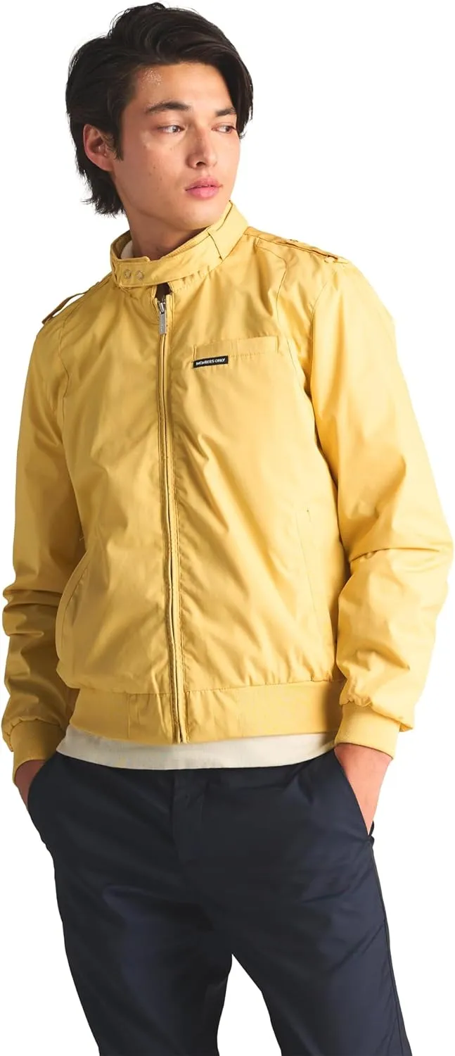 Members Only Original Iconic Racer Jacket for Men | Slim Fit |
