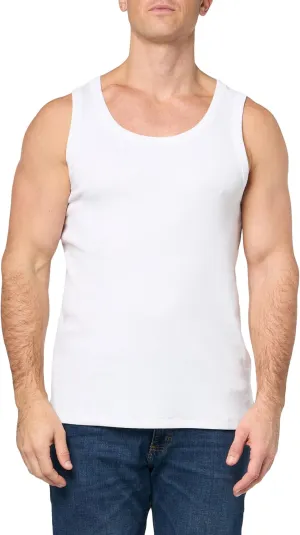 Men's Edwards Ramkull Embroidered Ribbed Vest