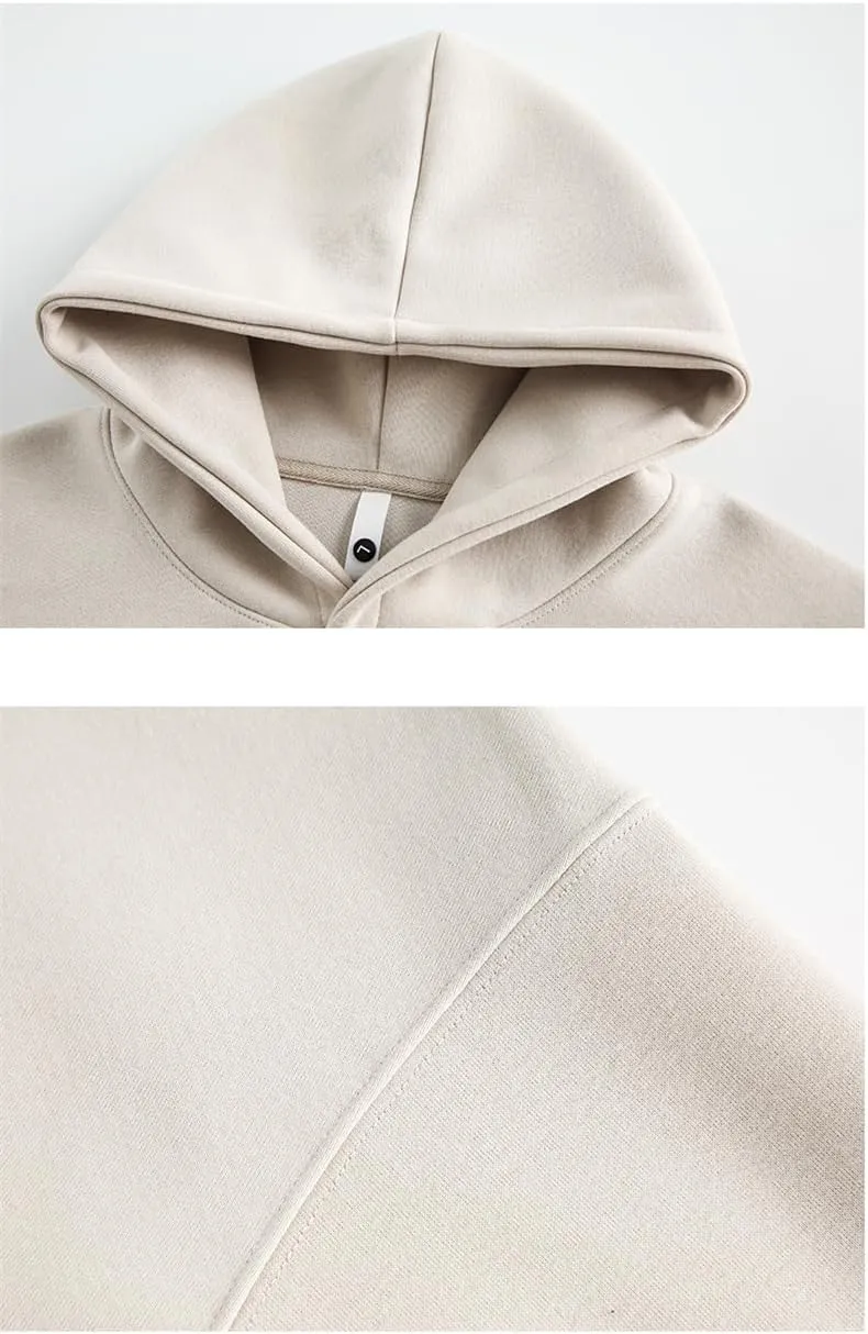 Men's Hoodies Loose Fit Pullover Casual Fashion Long Sleeve Hooded Sweatshirts with Pocket