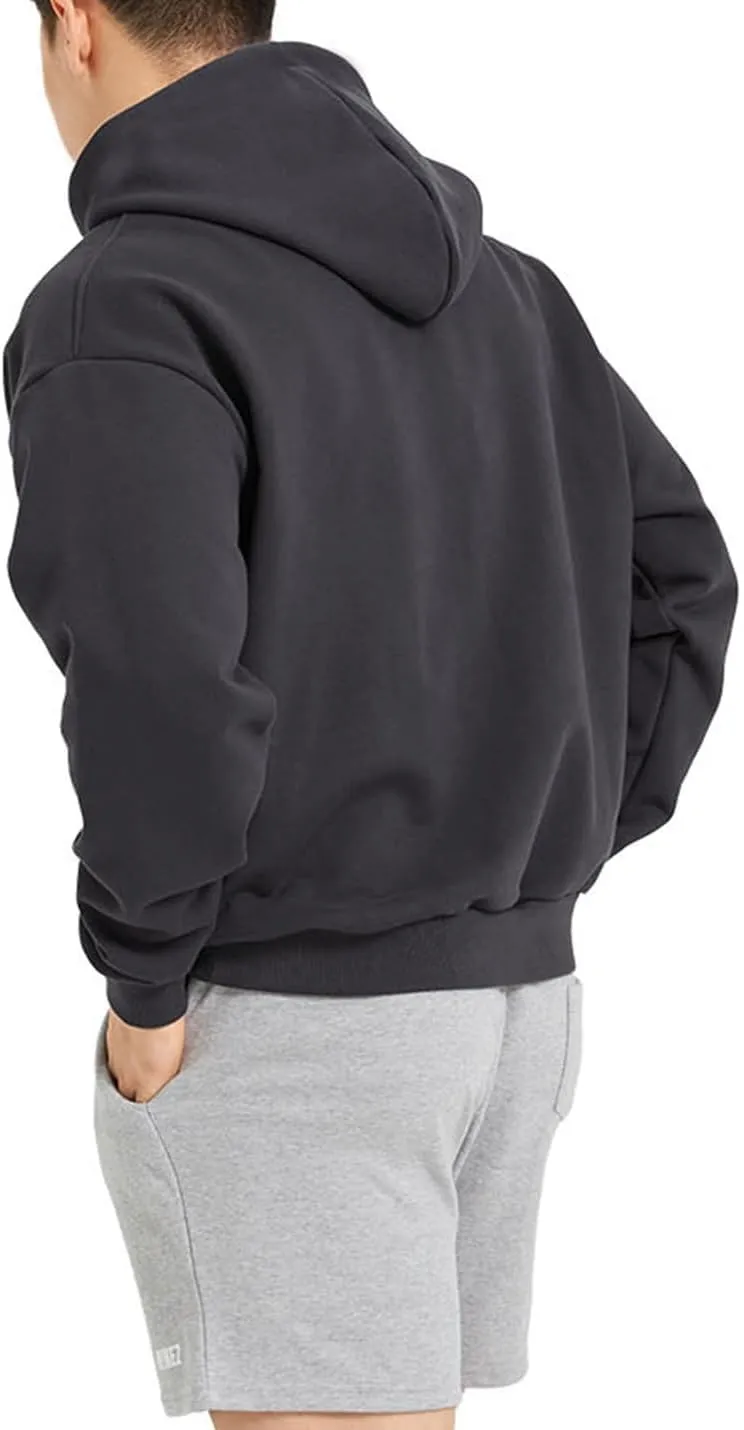 Men's Hoodies Loose Fit Pullover Casual Fashion Long Sleeve Hooded Sweatshirts with Pocket