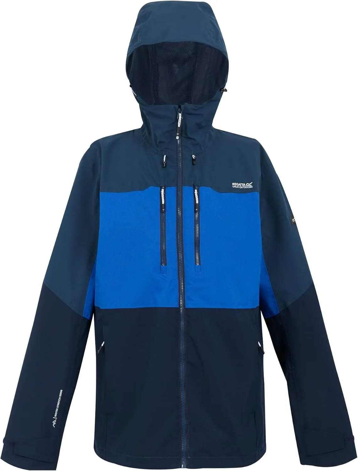 Mens Maland II Waterproof Jacket (4XL) (Olympian Blue/Moonlight Denim)