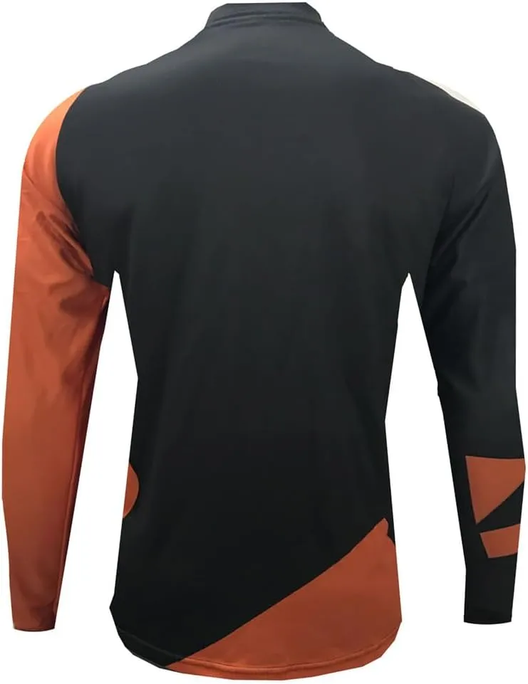 Men's Mountain Bike Jersey Off-Road Motocross Jersey Quick Dry Downhill Shirts Long Sleeve Cycling Tops