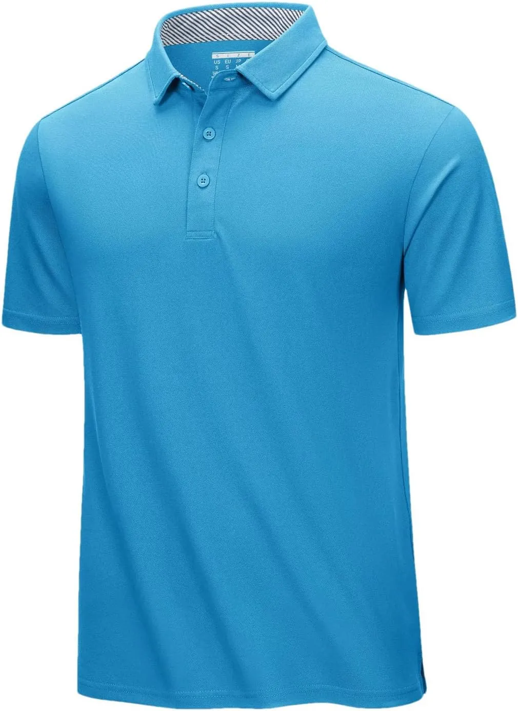 Men's Summer Cotton Polos Shirts Short Sleeve Pullover Quick Dry Tops Outdoor Running Sports Tee