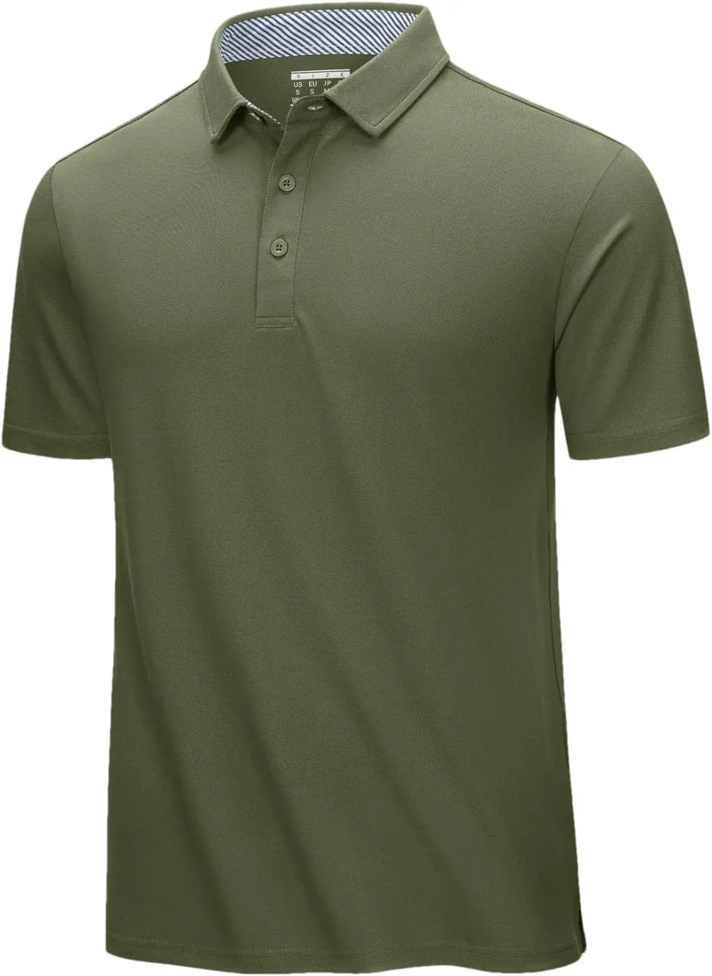 Men's Summer Cotton Polos Shirts Short Sleeve Pullover Quick Dry Tops Outdoor Running Sports Tee