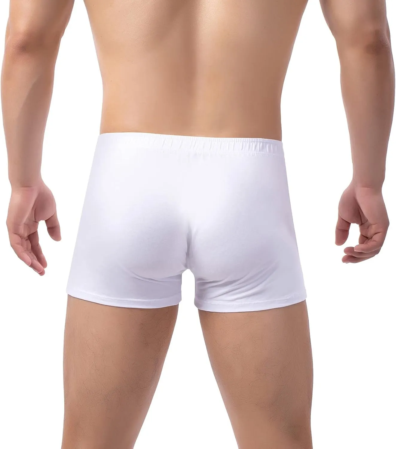 Mens Underwear Mens Boxer Briefs Flex Fit Spandex Support Pouch