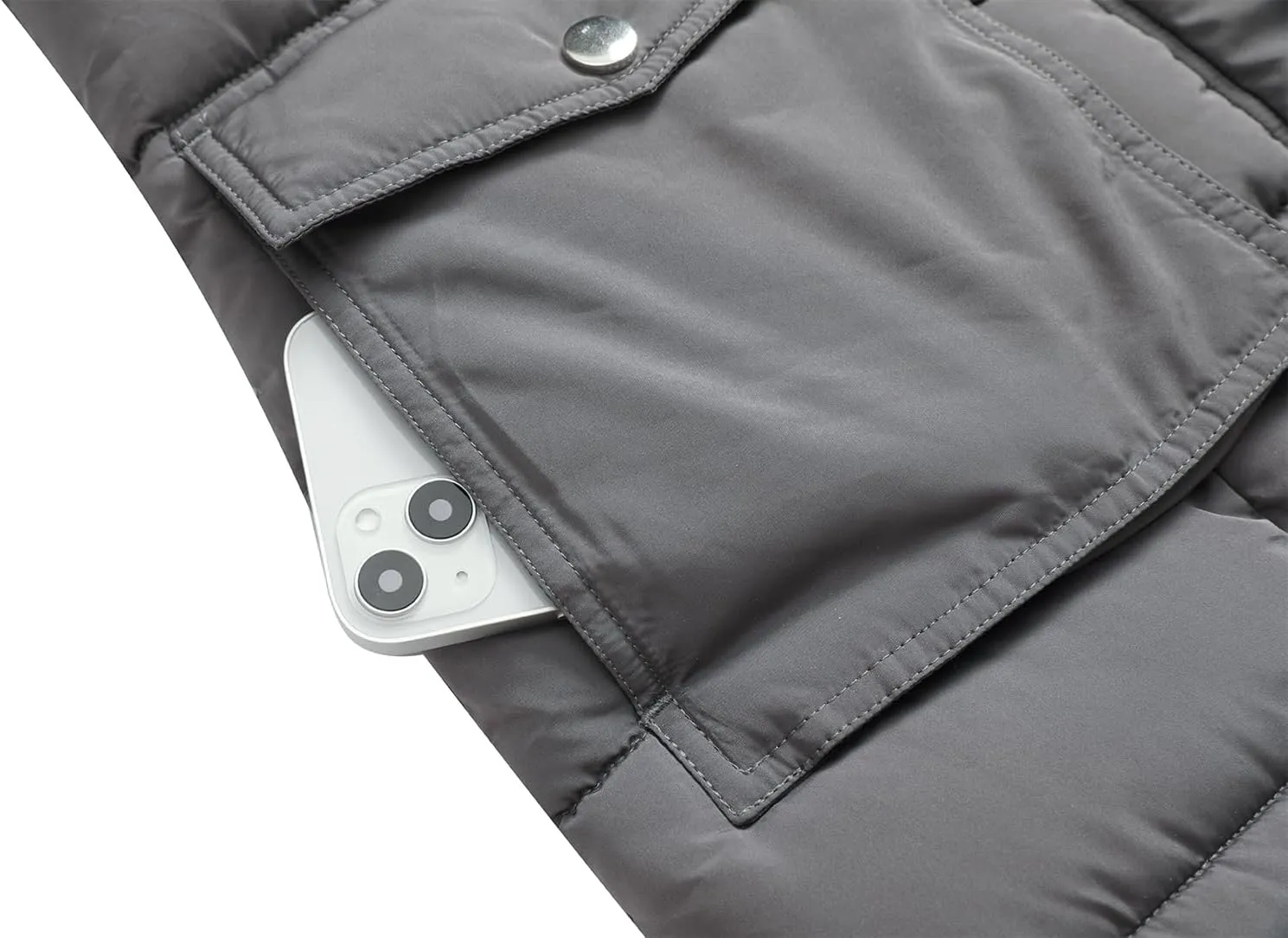 MOERDENG Women's Waterproof Long Winter Coat Thickened Down Alternative Jacket Warm Puffer Jacket Parka