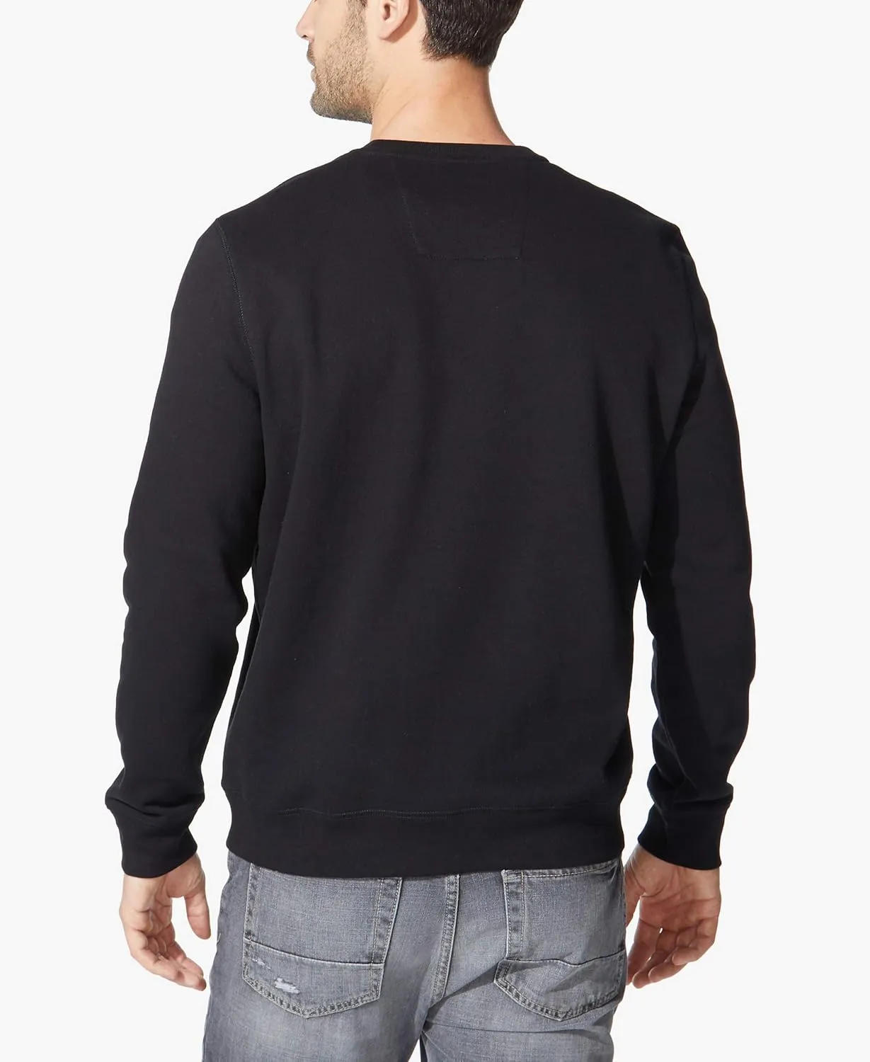 Nautica Men's Basic Crew Neck Fleece Sweatshirt