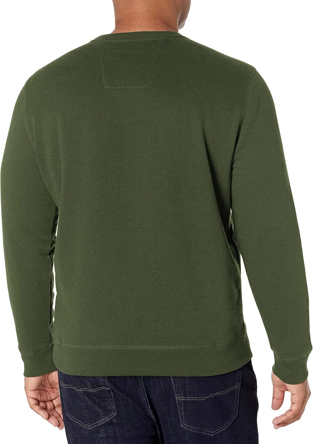 Nautica Men's Basic Crew Neck Fleece Sweatshirt