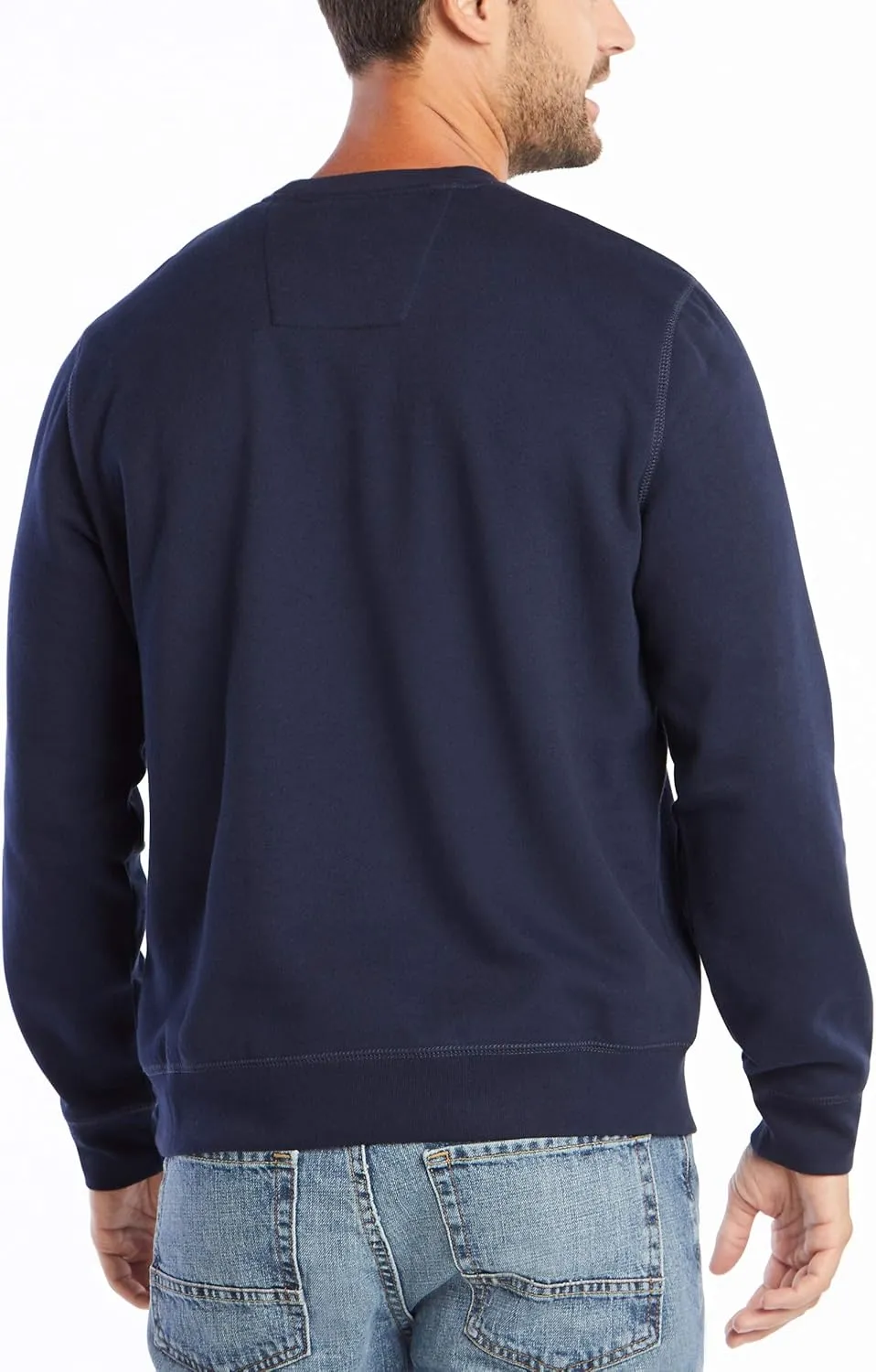 Nautica Men's Basic Crew Neck Fleece Sweatshirt