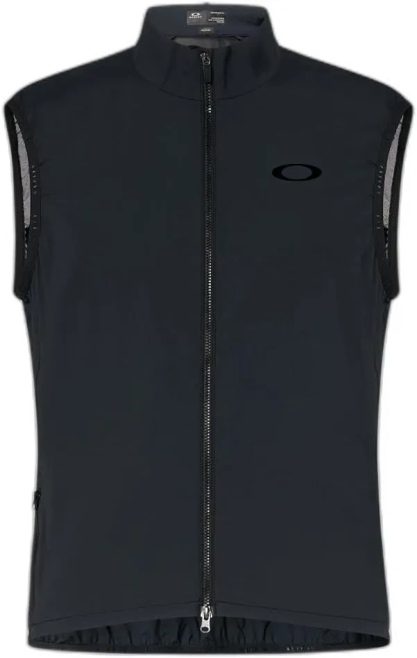 Oakley Mens Endurance Packable Wind Vest 2.0, Blackout, XX-Large