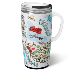 Oklahoma 22 oz Swig Travel Mug