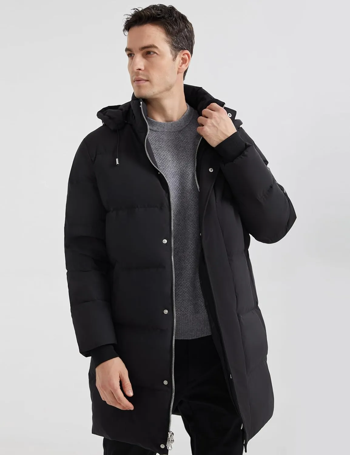 Orolay Mens Thickened Down Jacket Winter Warm Down Coat