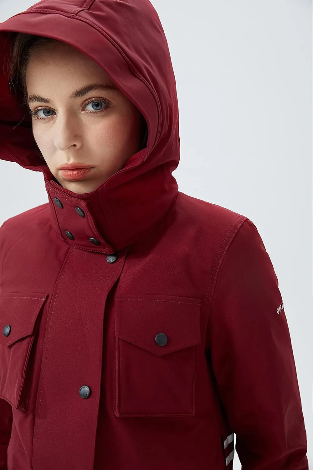 Orolay Women's Thicken Down Jacket Winter Parka Coat with Hood