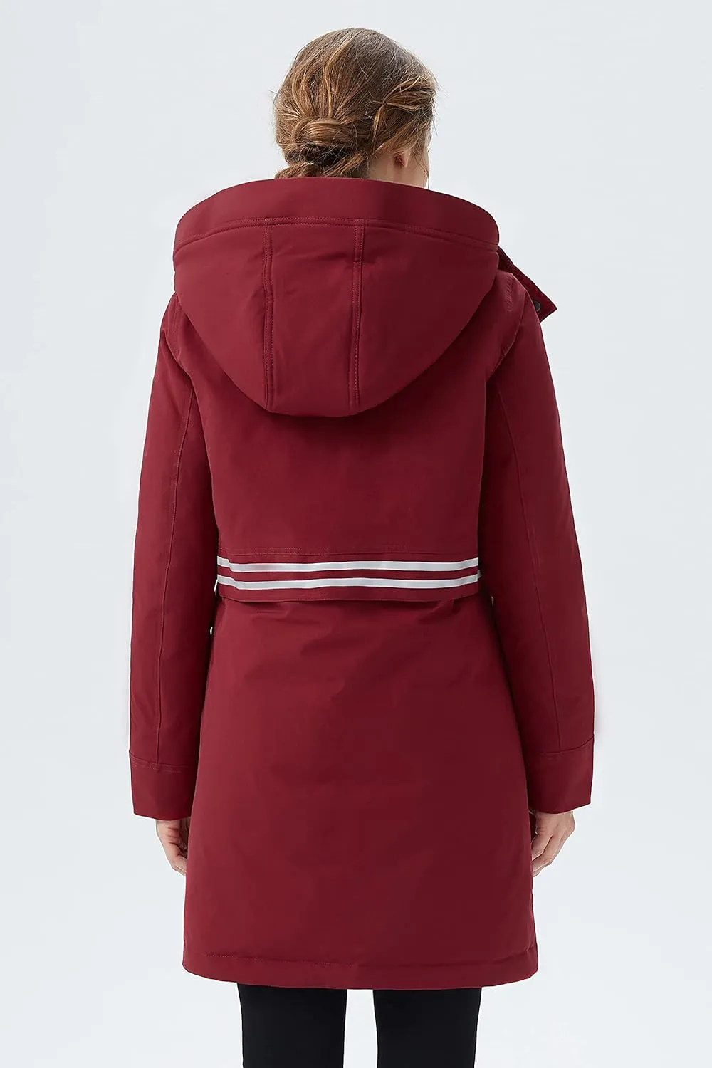 Orolay Women's Thicken Down Jacket Winter Parka Coat with Hood