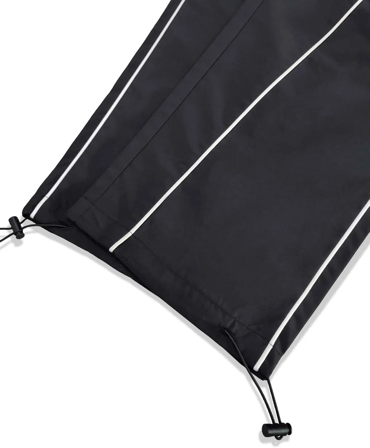OYOANGLE Men's Cargo Track Pants Drawstring Elastic Waist Flap Pockets Hip Hop Baggy Harem Pants