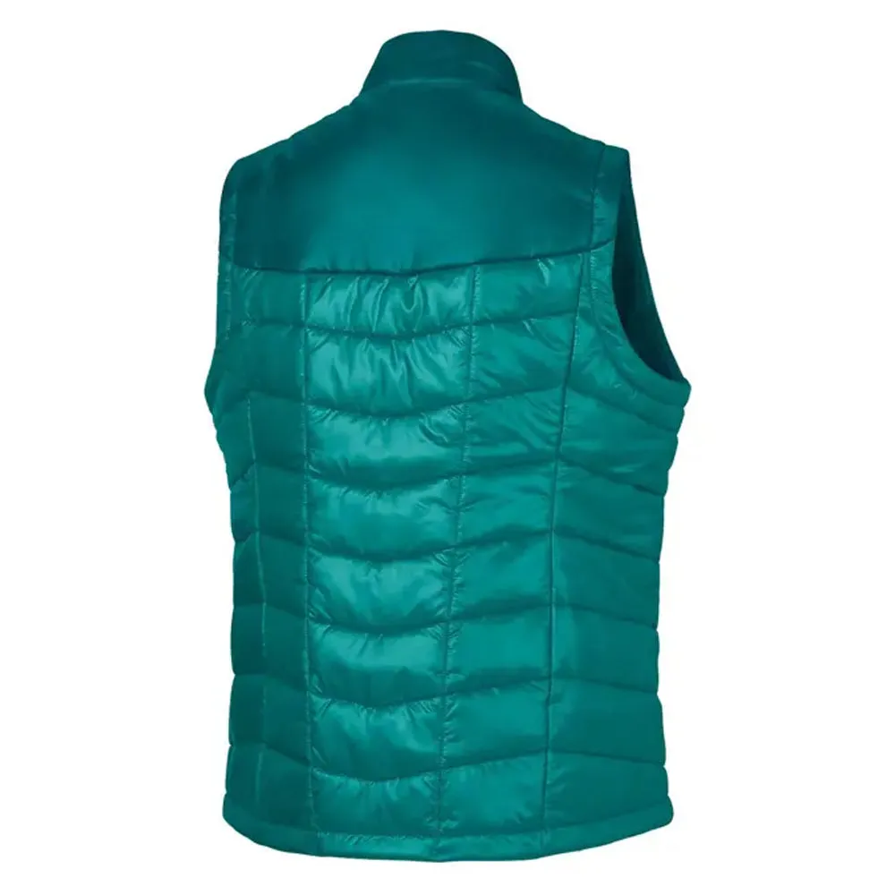 Polaris Women's Roseau Quilted Vest Teal Blue