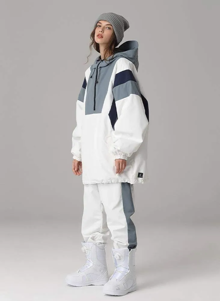 SEARIPE Women Ski Jacket and Pants Set Couples Windproof Ski Suits Mens Waterproof Two Piece Snowsuits for Winter Sports