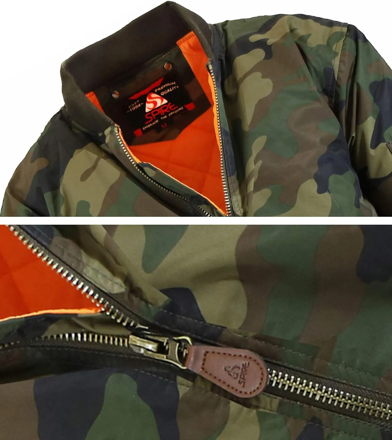 Spire by Galaxy Men's Flight Jacket