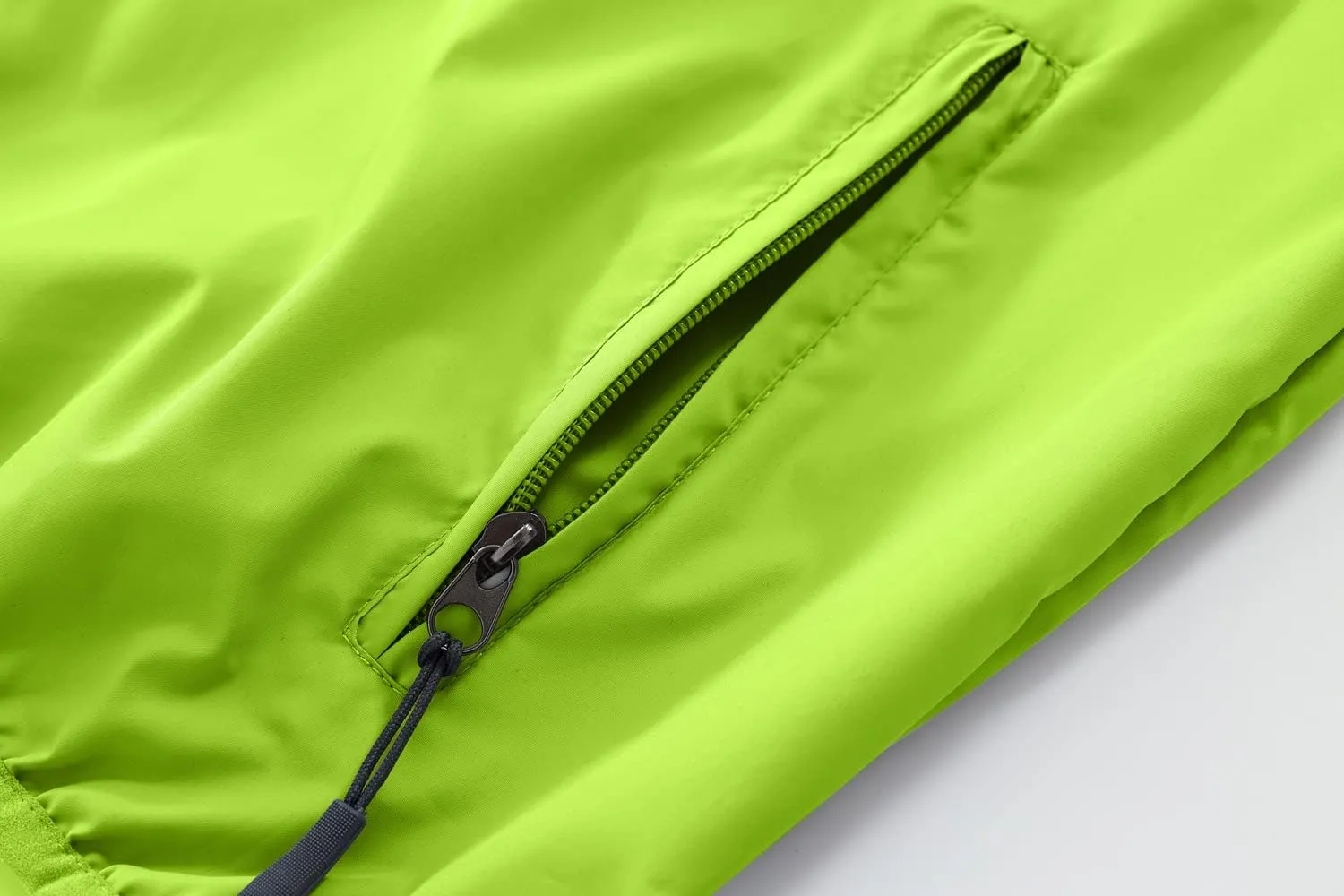 Spmor Women's Lightweight Waterproof Jacket Packable Windbreaker Running Coat