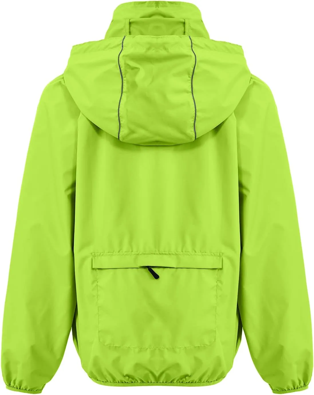 Spmor Women's Lightweight Waterproof Jacket Packable Windbreaker Running Coat