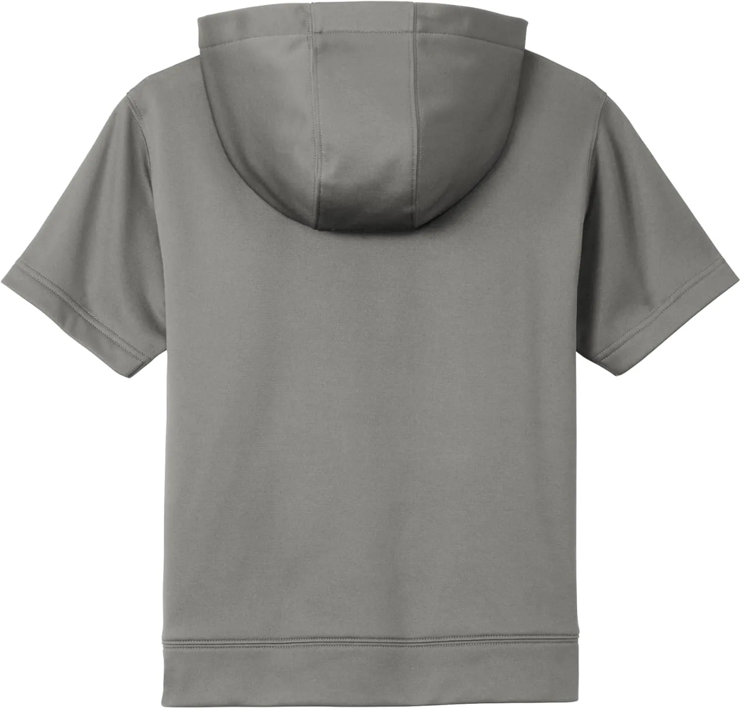 SPORT-TEK Youth Sport-Wick Fleece Short Sleeve Hooded Pullover YST251