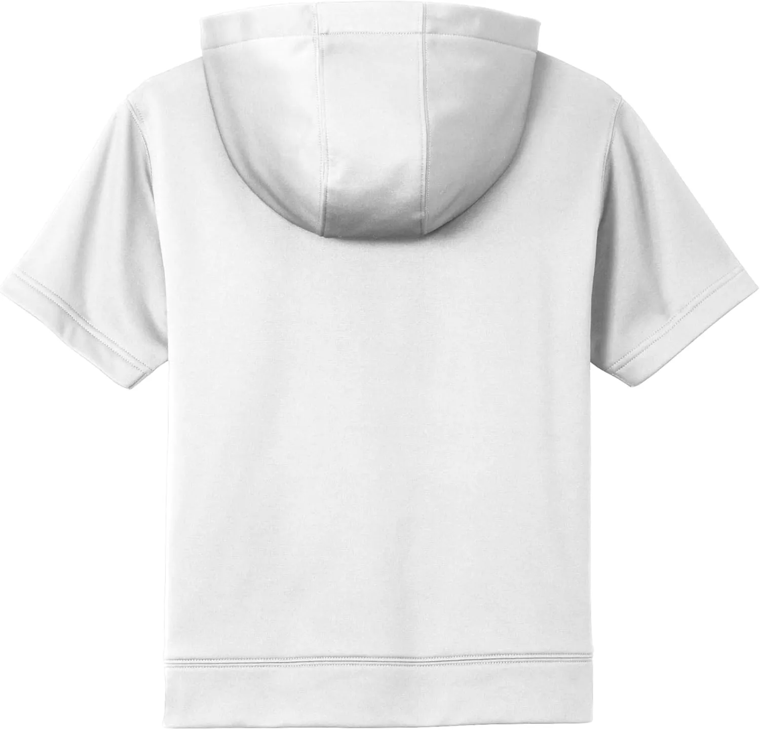 SPORT-TEK Youth Sport-Wick Fleece Short Sleeve Hooded Pullover YST251