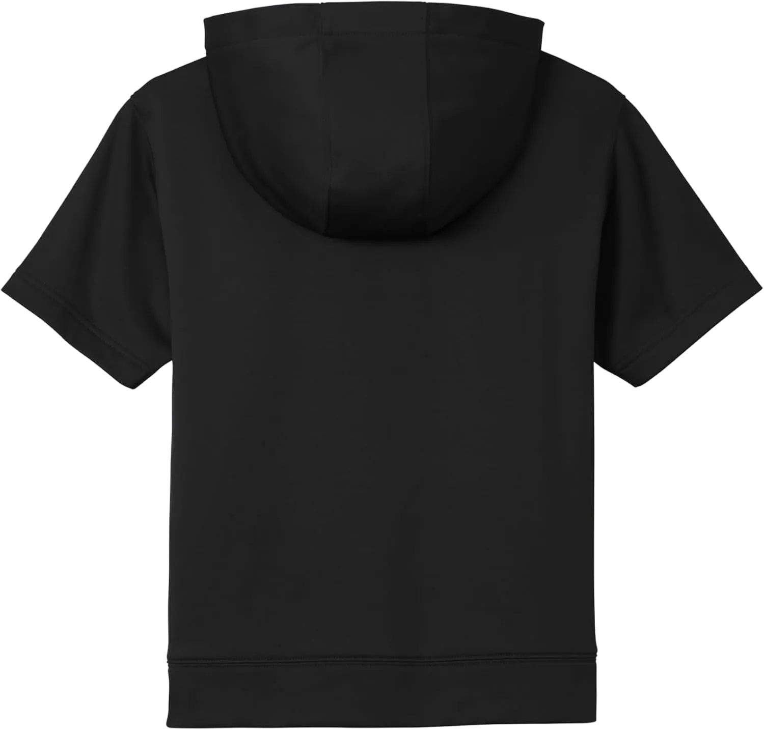 SPORT-TEK Youth Sport-Wick Fleece Short Sleeve Hooded Pullover YST251