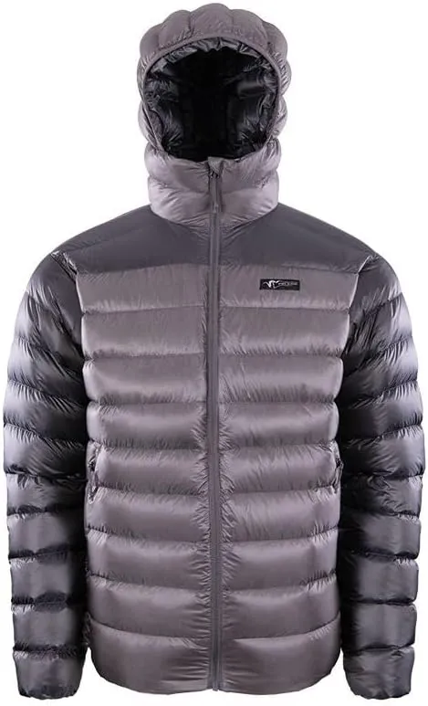 Stone Glacier Grumman Goose Down Jacket, Granite Grey, Small, Ultralight, 850  Fill Power, Pertex Quantum Shell, HyperDRY DWR, RDS Certified, Packable (20001-GG-S)