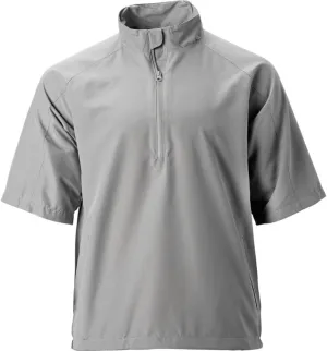 TGW Men's Vapor Short Sleeve Golf Rain Shirt Jacket Pullover for Golfing