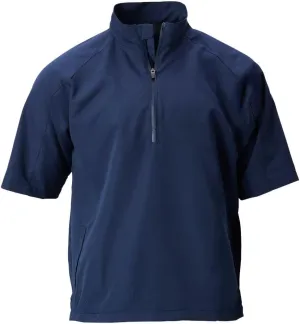 TGW Men's Vapor Short Sleeve Golf Rain Shirt Jacket Pullover for Golfing