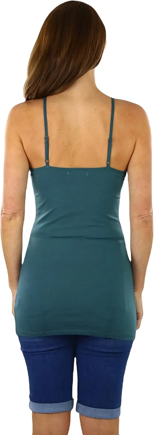 ToBeInStyle Women's Adjustable Spaghetti Strap Basic Cami