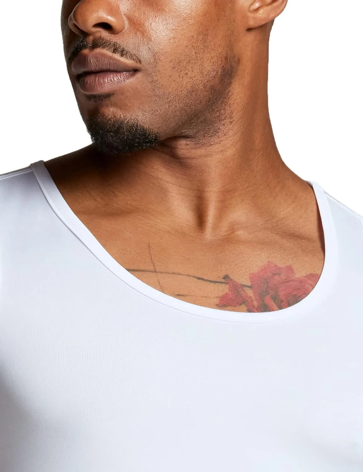 TSLA Men's Athletic Compression Sleeveless Tank Top, Cool Dry Sports Running Basketball Workout Base Layer