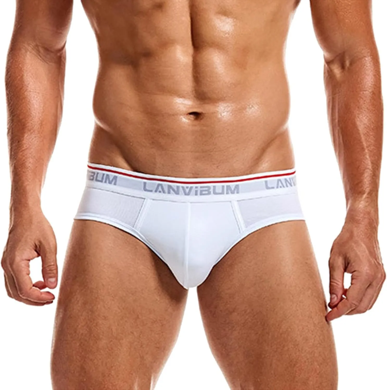 Underwear for Men Pack Men's Boxer Briefs Cotton Blend Long Leg Plaid Boxers