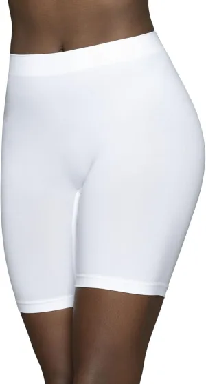 Vanity Fair Women's Seamless Slip Shapewear Shorts, No Show Look Under Dresses, Skirts & Pants