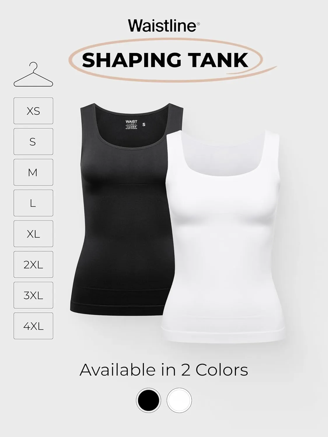 WAISTLINE Shaping cami Wide Straps