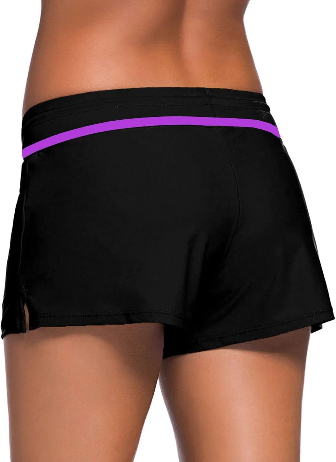 WILLBOND Women Swimsuit Shorts Tankini Swim Briefs Plus Size Bottom Boardshort Summer Swimwear Beach Trunks